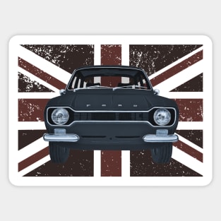 Escort Mk1_Mexico (Gunmetal) Sticker